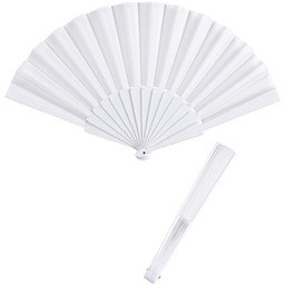 Wachlarz biały - 1 szt.