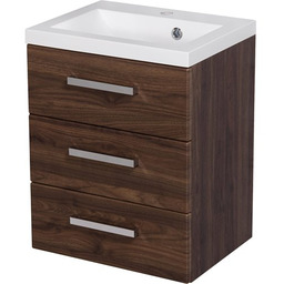 Szafka łazienkowa wisząca z umywalką 50 cm 39/3