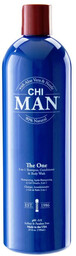 CHI Man The One 3w1, szampon, odżywka, żel