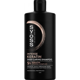 Schwarzkopf Syoss Keratin Szampon wygładzający do włosów łamliwych