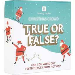 Talking Tables Christmas Festive True or False Quiz