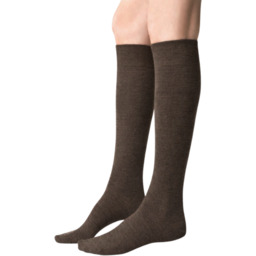 Steven Damskie podkolanówki z wełną merino 71%, ciepłe