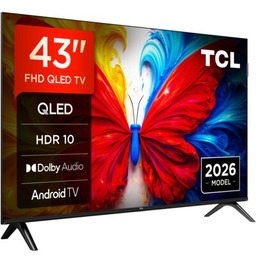 TCL 43S5L 43'' QLED FullHD 60Hz 2026