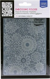 Vaessen Creative Folder Embossing, przezroczysty, 14,6 x 10,8