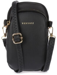 TOREBKA NA TELEFON kopertówka portfel Por-te-9 czarna