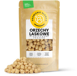Orzechy laskowe obrane, blanszowane, prażone 1000 g