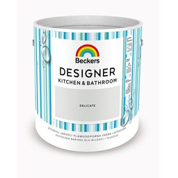 Farba lateksowa Beckers Designer KitchenBathroom Delicate 2,5 l