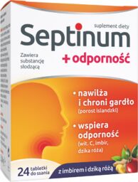 Septinum + Odporność, 24 tabletki do ssania