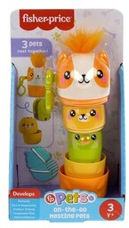 FISHER PRICE Zabawka Zwierzaczki Składaczki HXP17