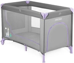 RICOKIDS Łóżeczko turystyczne RK-240 Szaro-fioletowy