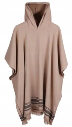 Febronie Poncho Faro (Brązowe)