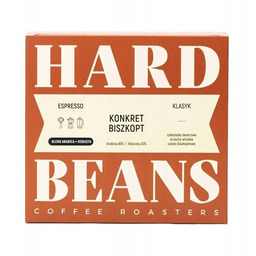 Kawa ziarnista Hard Beans Konkret Biszkopt Espresso 250g