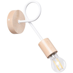 Ember biały - Sollux Lighting - lampa ścienna