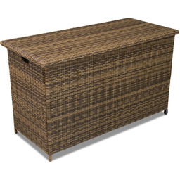 Technorattanowa skrzynia na poduszki Toledo 945l brąz Garden