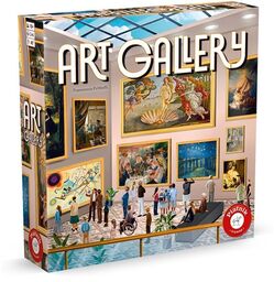 Gra Planszowa Art Gallery Piatnik - Sztuka