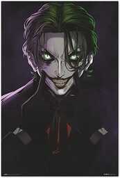 Plakat DC Comics Joker Anime - Arkusz dekoracyjny