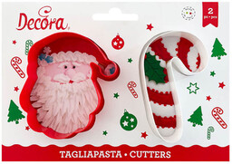 Zestaw foremek do ciastek Święty Mikołaj i Laska