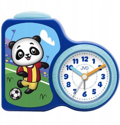 Budzik Jvd SRP163.4 16x14cm Budzik wskazówkowy Panda