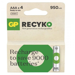 GP Battery Akumulatorki R03/AAA Ni-MH 950mAh blister 4szt.