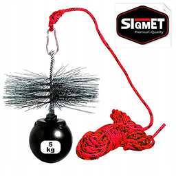 Zestaw Do Czyszczenia Komina Wycior Lina Kula 5KG