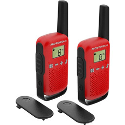 Radiotelefony krótkofalówki MOTOROLA T42 RED - 2 szt.