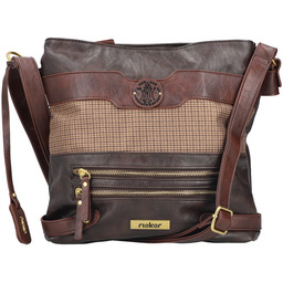 Rieker H1346-25 BROWN torebka damska brązowa