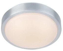 Plafon nowoczesny MOON 22 LED Alu/Biały 105957 -