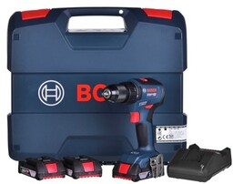 Bosch Wiertarko-wkrętarka 18V 3x2,0Ah GSR 18V-50+ walizka