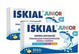 Iskial Junior, 30 kapsułek do żucia