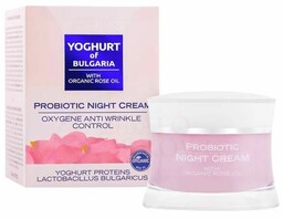 Odmładzający Krem do Twarzy na Noc Probiotyczny, Yoghurt
