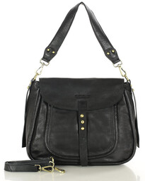 Saddle bag MARCO MAZZINI czarna vs120a