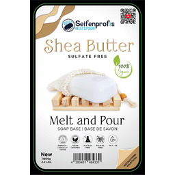 Seifenprofis białe1 kg mydło glicerynowe surowe bez SLS+SCS