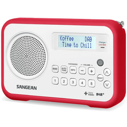 Sangean DPR-67 (czerwony)