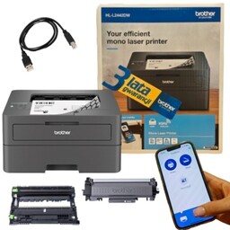 Drukarka laserowa druk mono wifi duplex A4 Brother