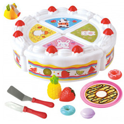 Tort Urodzinowy Owoce do Krojenia ze Słodkościami