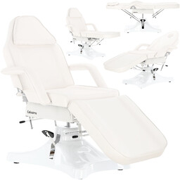 Fotel hydrauliczny kosmetyczny Daniel obrotowy spa łóżko leżanka