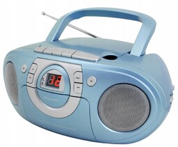 Radioodtwarzacz Soundmaster SCD5100BL Magnetofon Odtwarzacz CD Boombox