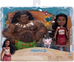 Vaiana 2 lalki figurki bohaterowie Vaiana i Maui