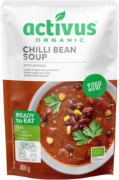 Activus Organiczna zupa z fasoli chilli i komosy