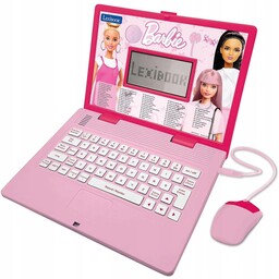 Dwujęzyczny laptop edukacyjny Lexibook Barbie pol/ang-komputerek dla dzieci