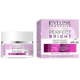 Eveline Perfect Bright Lekki krem rozświetlający do twarzy