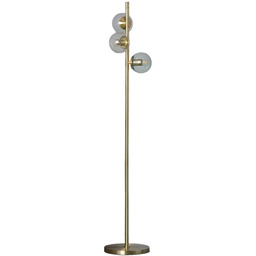 Lampa Podłogowa Złota Kule Abruzzo Pugilia 3xE27 ABR-LSP-3XE27
