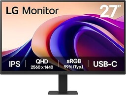 LG, 27 cali, QHD Wide, 68,4 cm, 16:9,