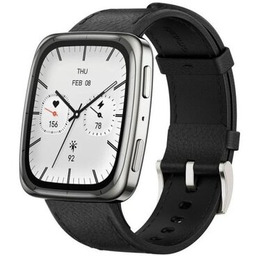 AMAZFIT Smartwatch Active 2 Square NFC Czarny AKCESORIA