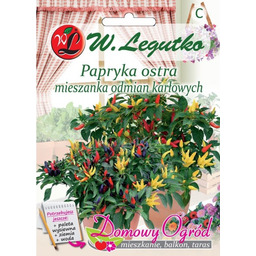 Papryka ostra mieszanka odmian karłowych