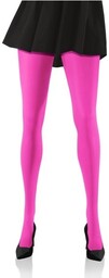Rajstopy Hiver 40 DEN pink neon Sesto Senso