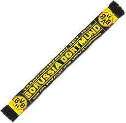 Borussia Dortmund, Szalik BVB, czarny/żółty, 0