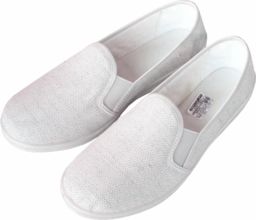 Polskie Tenisówki Slip-On z Lnu Obuwie BHP