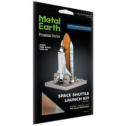 Metal Earth, Wahadłowiec Kosmiczny Prom Zestaw startowy.