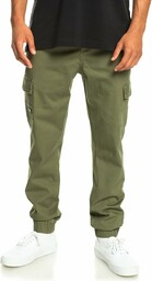 Quiksilver Spodnie Cargo MW Cuffed Männer Zielony 33